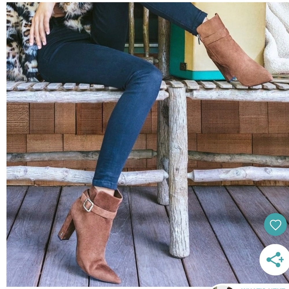 Sam Edelman Rita booties / boots size 8 suede